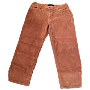 HOLLISTER Women’s Corduroy High-rise Straight Dad Pants {SHORT LENGTH}